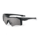 ESS Crossbow Asian Fit, Black w/Smoke Gray &amp; Clear, EE9020-01