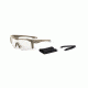 ESS Crossbow AF ONE Shooting Glasses, Clear Lens, Terrain Tan, EE9020-02