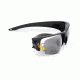 ESS Crowbar Silver Logo Sunglasses Kit, Black Frame, Small-to-Medium EE9019-02