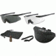 ESS ICE 2.4 Interchangeable Component Eyeshield Safety Glasses 2-Lens Kit - 6in. temples 740-0003