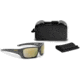 ESS Waterman Rollbar Sunglasses, Carbon Gray Frame, Polarized Mirrored Green Lens, Medium/Large, EE9018-25