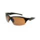 Extreme Optiks EOG 12 Sunglasses, Shiny Black Frame, Smoke HD with Silver Mirror Flash Lens, 10228950.FGX