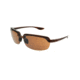 Extreme Optiks EOG 13 Sunglasses, Dark Brown Crystal Frame, Smoke HD with Silver Mirror Flash Lens, 10228949.FGX