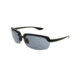 Extreme Optiks EOG 13 Sunglasses, Shiny Black Frame, Smoke HD with Silver Mirror Flash Lens, 10228948.FGX