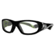F8 MORPHEUS STREET Protective Eyewear Black Frame,Clear Silver Flash Lens, Boys MORPHSSWRD4817125CSF