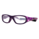 F8 MORPHEUS STREET Protective Eyewear Purple Frame,Clear Silver Flash Lens, Girls MORPHSHART5117125CSF