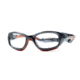F8 SLAM Protective Eyewear Shiny Grey Frame,Clear Silver Flash Lens, Unisex SLAMSGOR4917135CSF