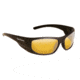 Flying Fisherman Cape Horn Sunglasses, Matte Black/Yellow Amber 103905