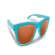 Flying Fisherman Fowey Sunglasses, Crystal Azure Frame/Copper 4002811