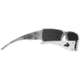 Gatorz Cerakote Boxster Sunglasses,White Frame,Polarized Smoked Lens, BOXWHT01P