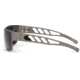 Gatorz Delta M4 Sunglasses, Gun Metal Frame, Smoke Polarized Lens, Matte Black Plug, GZ-05-111