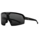 Gatorz Havok Sunglasses, Engraved Logo, Black Frame, Smoke Polarized Lens, 841235126512