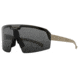 Gatorz Havok Sunglasses, Engraved Logo, Desert Frame, Smoke Polarized Lens, 841235126444