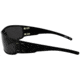 Gatorz Magnum 2.0 Sunglasses, Blackout Frame, Smoked Polarized Lens, MAG2BLK01PMBP