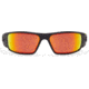 Gatorz Magnum Sunglasses, Asian Fit, Black Frame, Sunburst Polarized Lens, AF-MAGBLK13P