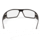 Gatorz Magnum Sunglasses, Asian Fit, Black Frame, Clear, Non Polar Lens, Matte Black Plug Af-M, AF-MAGBLK06MBP