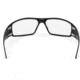 Gatorz Magnum Sunglasses, Milspec Ballistic, Asian Fit, Z87.1, Black Frame, Clear w/ Anti-Fog Lens, AF-MAGZBLK06AMIL