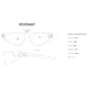 Gatorz Revenant Sunglasses, Frost w/Black Logo Frame, Smoke Optimized Polarized w/ Blue Mirror Lens, Frost, Medium, 841235128547