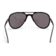 Gatorz Skyhook Sunglasses, Black Frame, Smoke Polarized w/Sunburst Mirror Lens, GZ-09-014