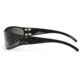 Gatorz Wraptor Milspec Ballistic Z87.1 Sunglasses, Blackout Frame, Smoke w/Anti-Fog Lens, GZ-02-002