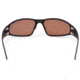 Gatorz Wraptor Sunglasses, Blackout Frame, Smoke Polarized w/Sunburst Mirror Lens, WRABLK13PMBP