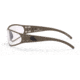 Gatorz Wraptor Sunglasses, Tan Cerakote, MILSPEC Ballistic Smoke w/ Anti-Fog, Black Logo, Tan, GZ-02-305