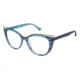 Glamour Editor's Pick GL1020 Bifocal Prescription Eyeglasses - Frame Blue Horn, Size 53/16mm GL102003