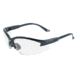 Global Vision Cougar Shooting Glasses, Black Semi Rimless Frame, Clear Lens 4002619