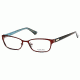 Guess GU2515 Eyeglass Frames - Matte Dark Brown Frame Color