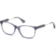 Guess GU2717 Bifocal Prescription Eyeglasses - Shiny Blue Frame, Shiny Blue Lenses, 53 mm Lens Diameter GU271753090