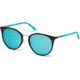 Guess GU3021 Sunglasses - Dark Havana Frame Color, Smoke Mirror Lens Color