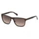 Guess GU6891 Sunglasses - Matte Dark Brown Frame Color, Gradient Brown Lens Color