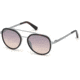 Guess GU6949 Sunglasses - Dark Havana Frame, Brown Mirror Lenses, 54 mm Lens Diameter GU69495452G