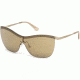 Guess GU7471 Sunglasses - Gold Frame Color, Brown Mirror Lens Color