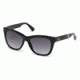 Guess GU7472 Sunglasses - Shiny Black Frame Color, Gradient Smoke Lens Color