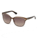 Guess GU7486 Sunglasses - Matte Dark Brown Frame Color, Gradient Brown Lens Color