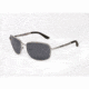 Hang Ten Gold Airstreamer Sunglasses, Shiny Silver/Smoke Lens 4002415