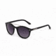 Hang Ten Gold GoldSchool Sunglasses, Shiny Black/Gradient Smoke Lens 4002406