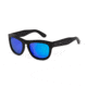 Hang Ten Gold Papa He e Nalu Sunglasses, Shiny Black/Blue Mirror 4002433