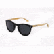 Hang Ten Gold The Dandy Sunglasses, Shiny Black/Grey Lens 4002424