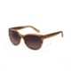 Hang Ten Gold The Pier Couture Sunglasses, Caramel Horn/Brown Lens 4002439