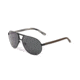 Hang Ten Gold The VHS Sunglasses, Matte Black/Smoke Lens 4002412
