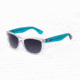 Hang Ten Gold The Wavefarer3 Sunglasses, Blue/Gradient Blue, Smoke Lens 4002397