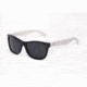Hang Ten Gold The Wavefarer3 Sunglasses, Shiny Blue, White/Smoke Lens 4002398