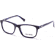 Harley Davidson Eyewear HD0135T Prescription Eyeglasses - Shiny Blue Frame, Shiny Blue Lenses, 49 mm Lens Diameter HD0135T49090