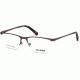 Harley Davidson Eyewear HD0778 Eyeglass Frames - Matte Dark Brown Frame Color, Matte Dark Brown Lens Color