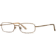 Hart Schaffner Marx HSM 729 SEHS 072900 Single Vision Prescription Eyewear - Golden SEHS 0729005645 GO