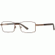 Hart Schaffner Marx HSM 745 SEHS 074500 Single Vision Prescription Eyewear - Brown SEHS 0745005545 BN