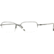 Hart Schaffner Marx HSM T-131 SEHS T13100 Single Vision Prescription Eyewear - Black SEHS T131005745 BK