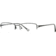 Hart Schaffner Marx HSM T-147 SEHS T14700 Single Vision Prescription Eyeglasses - Black SEHS T147005745 BK